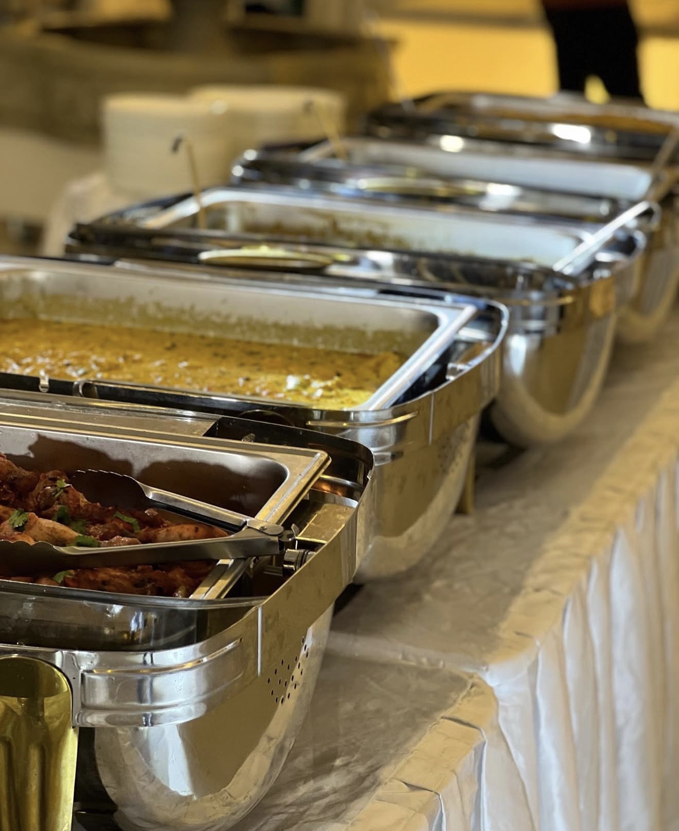Samosa Factory & Catering buffet setup